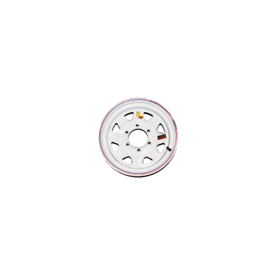 Rin 16" deportivo 8" en 6.5" blanco