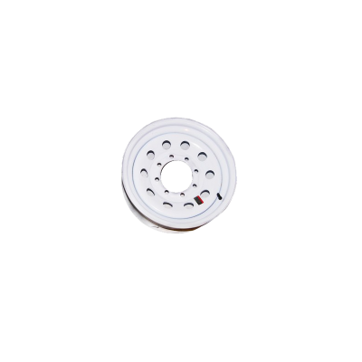 Rin 8" deportivo 5" en 4.5" blanco